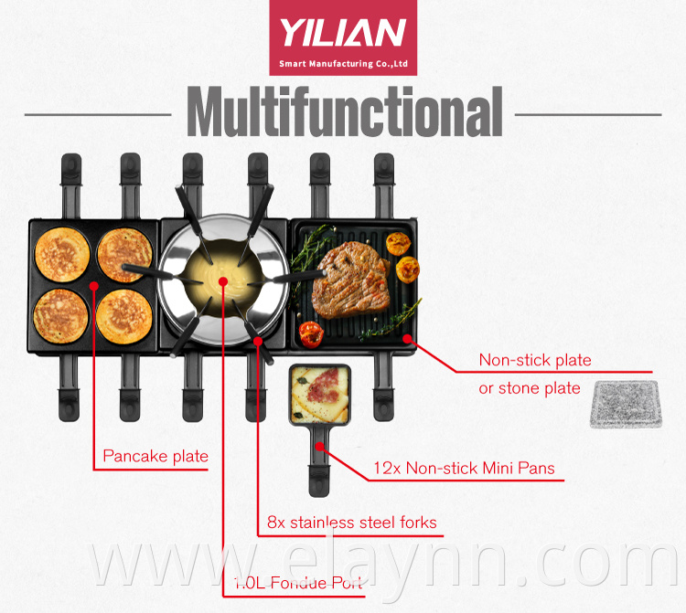 Temperature Control Bbq Grill With Hot Pot 6